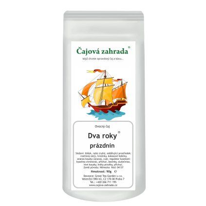 Dva roky prázdnin ® – ovocný sypaný čaj (Varianta ovocný čaj 500g)