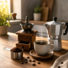 Káva Indonésie v dóze – 100% arabica Latino Café (Varianta zrnková 200g)