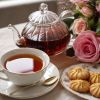 Rose Tea – černý ochucený čaj s růžovými plátky (Varianta černý čaj 500g)