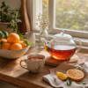 Rooibos Orange – pomerančová směs na bázi rooibosu (Varianta rooibos čaj 500g)